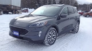 2020 Ford Escape Hybrid 5 things you need to know about Fords allnew small SUV [upl. by Oicnoel]