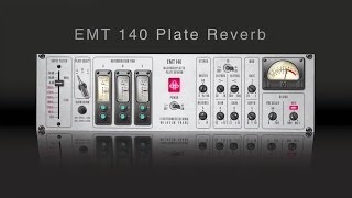 EMT 140 Plate Reverb Powered PlugIn for UAD2 [upl. by Mauri]