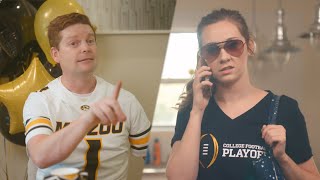 SEC Shorts  Mizzou shoots his shot with the Playoff [upl. by Htabmas]