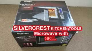 SILVERCREST KITCHEN TOOLS Microwave with Grill FROM LIDL [upl. by Narok]