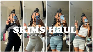 SKIMS TRY ON HAUL  Skims review  cotton collection  winter skims [upl. by Eissahc9]