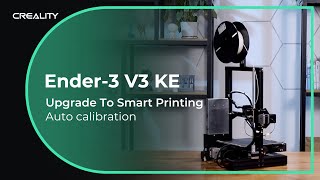 Ender 3 V3 KE Allow You to Finish Printer Calibration with Just One Tap [upl. by Haymes]