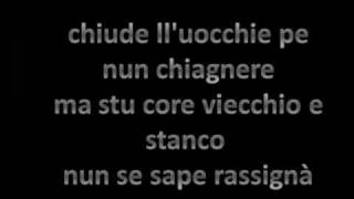 Chissà se me pienze  Nino DAngelo  testo [upl. by Scrope]