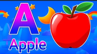 A for apple  अ से अनार  abcd phonics song  a for apple b for ball c for cat  abcd song  abcde [upl. by Aisanahta]