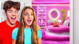 Surprising Bestfriend with Dream Room Makeover [upl. by Atinihs]