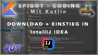 SpigotPlugin in Kotlin 1 Ein Projekt in Intellij IDEA [upl. by Arimahs]