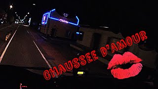 POV Truck Driving  Daf XF 480  Chaussée dAmour Red Light District Brustem [upl. by Magavern]