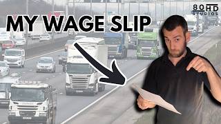 HGV Driver Wages I Show You My Payslip [upl. by Sverre]