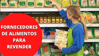 Fornecedores de produtos alimentícios para revenda [upl. by Hinch]