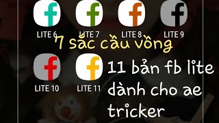 NHÂN BẢN 11 BẢN FB LITE 7 SẮC CẦU VỒNG DÀNH CHO AE TRICKER [upl. by Vahe]