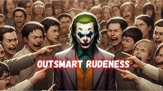 7 Psychological Hacks to handle rude people like the joker darkpsychology manipulation psychology [upl. by Cob]