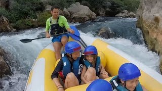 Rafting on the Cetina River Omis Croatia [upl. by Adnuhsor466]