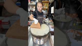 Chinese Traditional Crepe Jian Bing shortsvideo [upl. by Ciel]