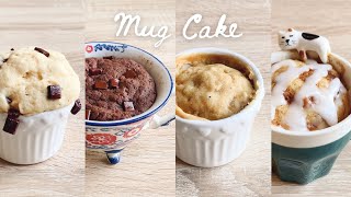 Mug Cake  5 idee Senza Latte e Senza Uova [upl. by Enoved]