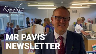 Mr Pavis Video Newsletter Friday 14th September [upl. by Treblihp]