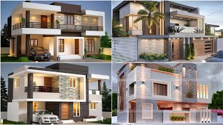 100 Modern House Front Elevation Design Ideas 2024  Home Front Wall Design  House Exterior Design [upl. by Wallach]