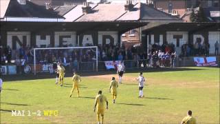 Maidenhead United FC vs Wealdstone FC 180415 [upl. by Suilenroc262]