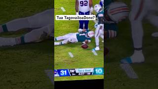 Tua Tagovailoa HEAD INJURY NFL DOLPHINS BILLS THURSDAY NIGHT FOOTBALL 91224 [upl. by Mundy]