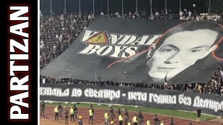 BELGRADE DERBY  The atmosphere in the Derby Partizan VS Red Star 11 [upl. by Burack]