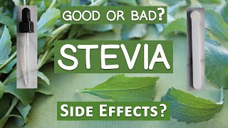 Is Stevia Healthy The Truth About This Sugar Substitute [upl. by Sowell946]