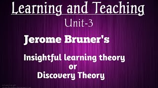 Meaning of Bruners concept attainment model  Topic7a  Learning and Teaching  Bed [upl. by Lyndes]