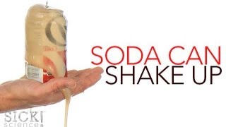 Soda Can Shake Up  Sick Science 142 [upl. by Virgel]