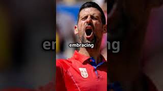 Novak Djokovic vs Carlos Alcaraz Djokovic Wins Paris Olympic 2024 Gold🥇🎾djokovic alcaraz tennis [upl. by Yelram]