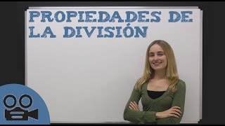 Propiedades de la división [upl. by Yelnikcm972]