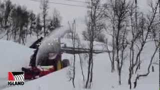 IGLAND SB 2580 SNOW BLOWER [upl. by Toby]