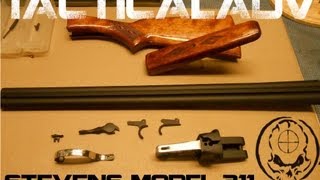 Savage  Stevens Model 311 Restoration Side by Side Double Barrel 12 gauge [upl. by Jeremiah]