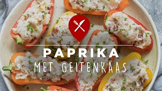 Gevulde paprika met geitenkaas [upl. by Irfan]