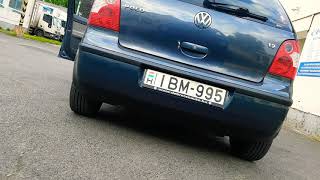 2004 VW Polo 9n 12L 12v stock exhaust sound [upl. by Zenger]