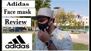 Adidas Face Mask Review l Best selling Face Mask l Face Cover l Affordable face cover l fancy mask [upl. by Gaige]