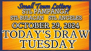 STL BULACAN STL PAMPANGA STL ANGELES RESULT TODAY DRAW OCTOBER 29 2024 [upl. by Chapa682]