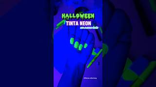 Como fazer TINTA NEON pro halloween 🎃 [upl. by Enneirdna968]