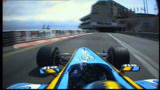 Jarno Trulli Monaco 2004 Pole onboard Pure V10 Sound [upl. by Prichard]