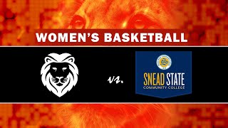 Wallace State Womens Basketball vs Snead State [upl. by Rissa]