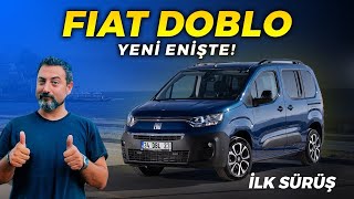 Fiat Doblo  İsmi De Görünümü De Tanıdık  İlk Sürüş [upl. by Immas]