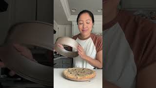 Chocolate Chip Cookie Cake Gluten Free [upl. by Enerak]