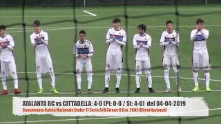 Atalanta vs Cittadella  40 Campionato Under 17 del 04042019 [upl. by Munniks]