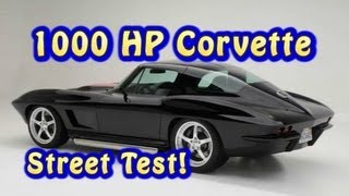 1000 HP Corvette Street Test from Nelson Racing Engines [upl. by Tremann]