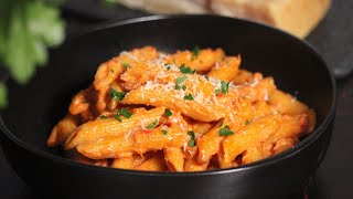 My Best Italian Penne alla Vodka  How Tasty Channel [upl. by Nolek]