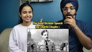 Indians REACT to The Great Dictator Speech by Charlie Chaplin [upl. by Ck950]