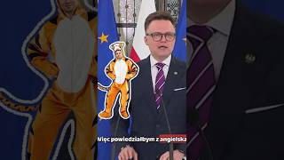 Hołownia robi sobie jaja z Kosiniaka [upl. by Linnea]