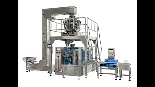 Monosodium glutamate automatic weighing packing machine for doypack packing machine [upl. by Erdnassac]