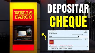 Cómo Depositar Cheque en un Cajero Automático Wells Fargo 2024 Rápido y Fácil [upl. by Neelear709]