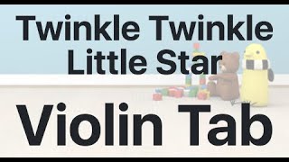 Learn Twinkle Twinkle Little Star on Violin  How to Play Tutorial [upl. by Airtina954]