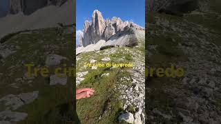 Tre cime di lavaredo  trecimedilavaredo youtubeshorts travel youtube mountains nature [upl. by Absa]