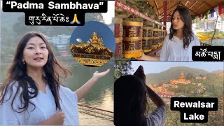 Rewalsar Lake Guru Padma Sambhava  Tso Pema Monastery Mandi Himachal Pradesh tibetan vlogger [upl. by Brigg390]