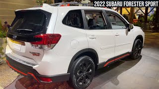 2022 Subaru Forester Sport  Interior and Exterior Walk Around  2022 Chicago Auto Show [upl. by Nimocks]